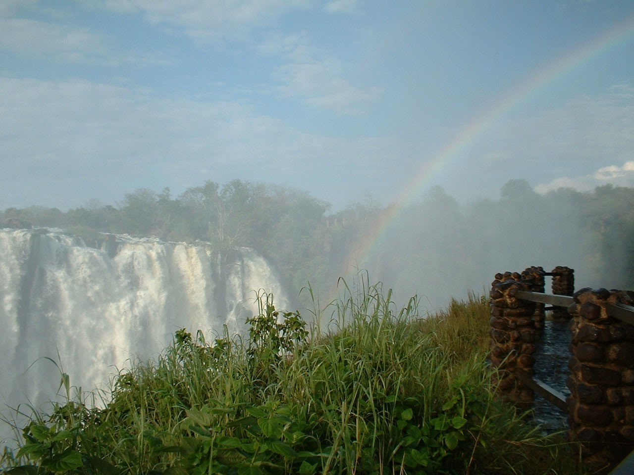 Één van de Victoria Watervallen Één van de Victoria Watervallen